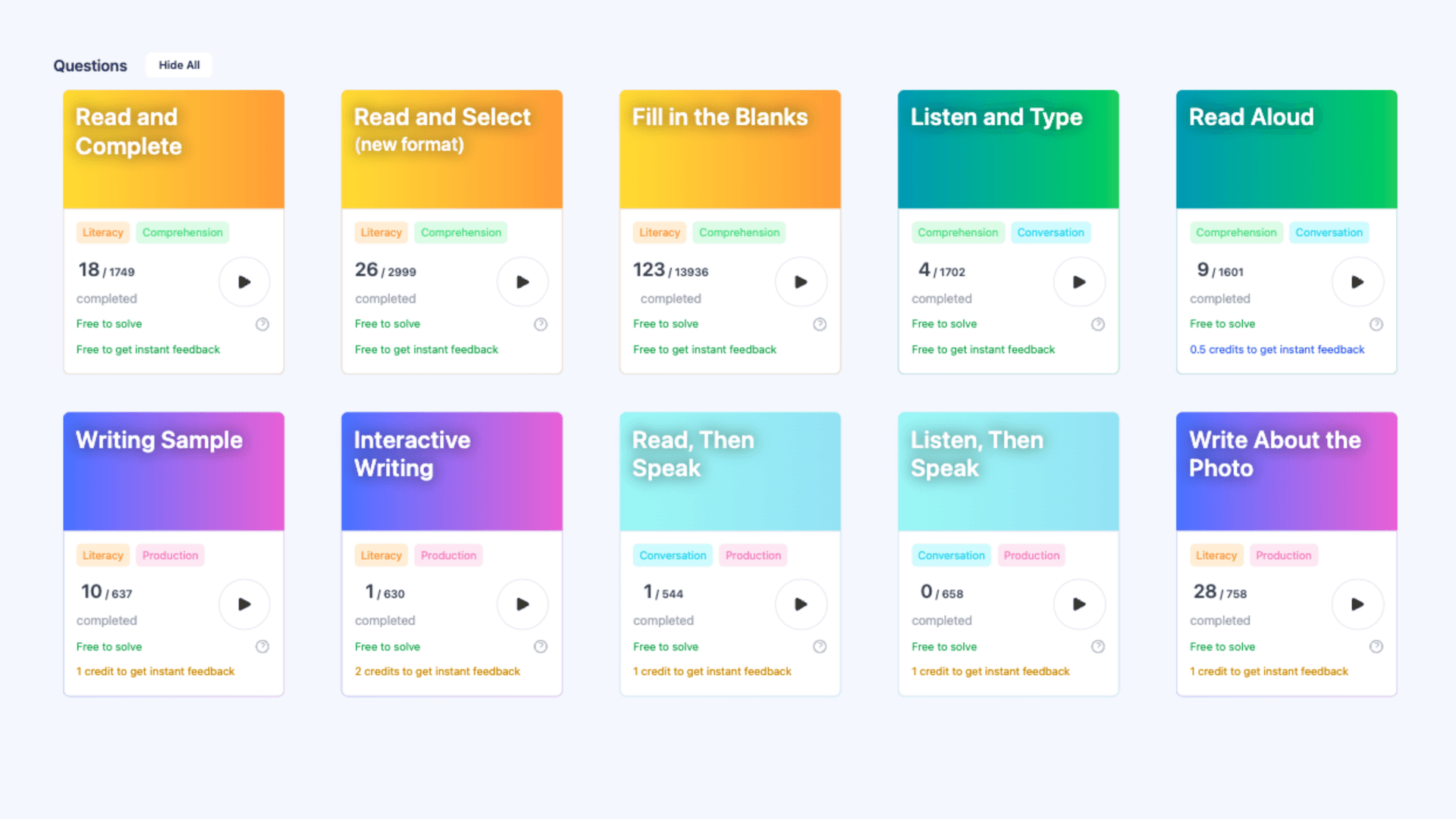 Arno DET Practice Test Platform