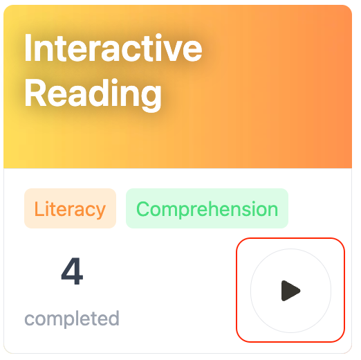  Screenshot of the "Interactive Reading" practice question in Arno