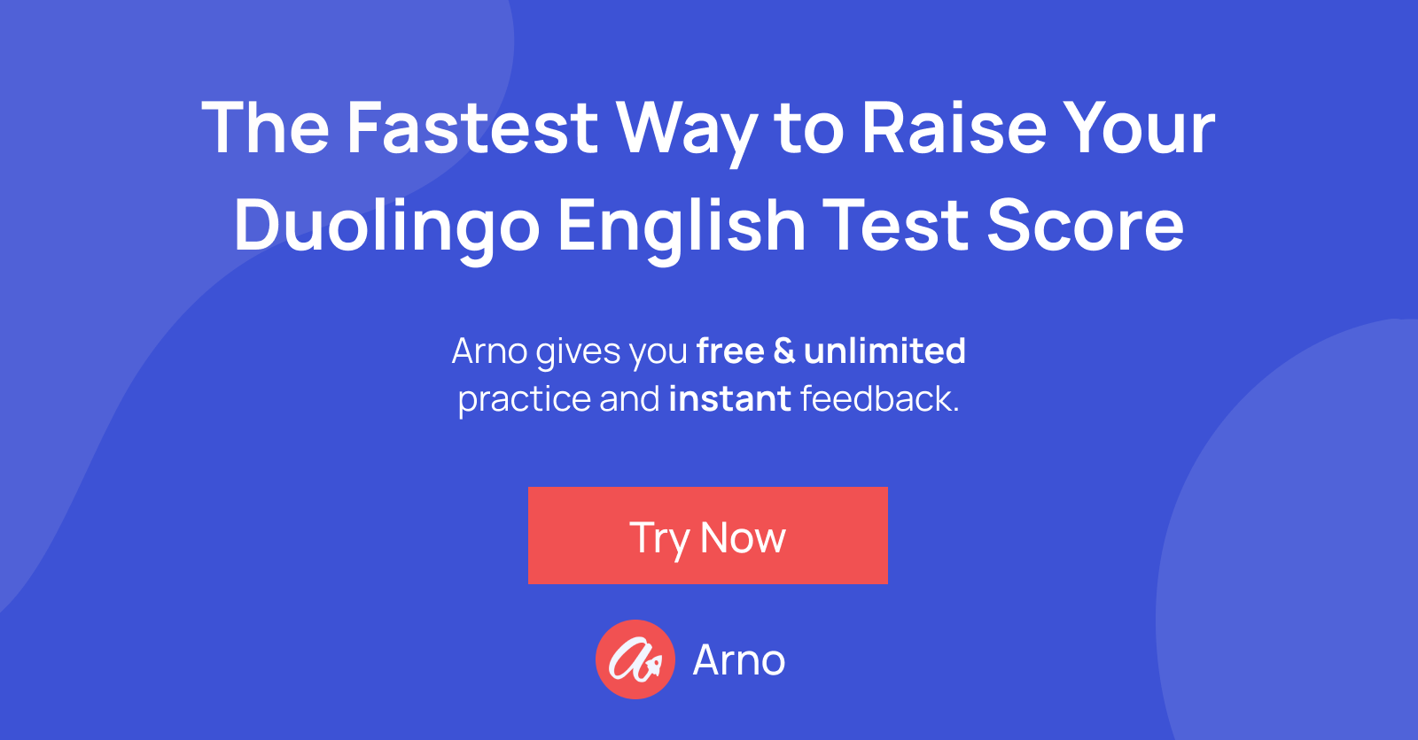 "Try Now" call-to-action for Arno