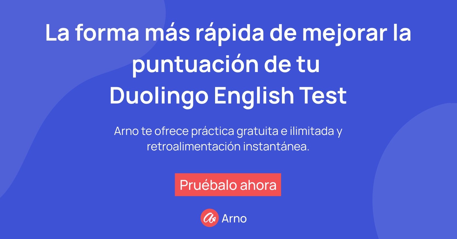  La imagen dice la forma más rápida de mejorar tu puntuación en el examen de inglés de Duolingo.
