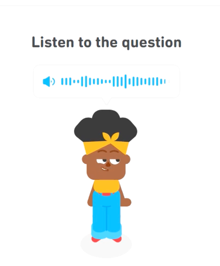 The Interactive Speaking question from the Duolingo English Test