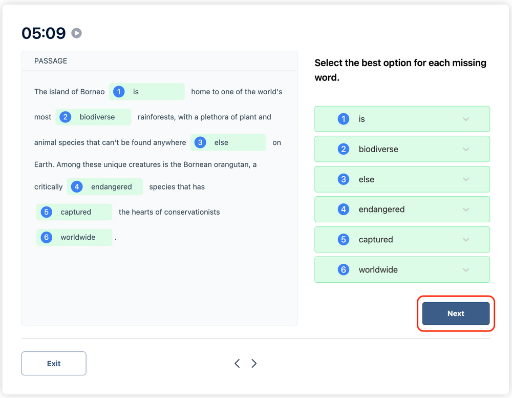  interactive reading guide to duolingo english test question 2025 