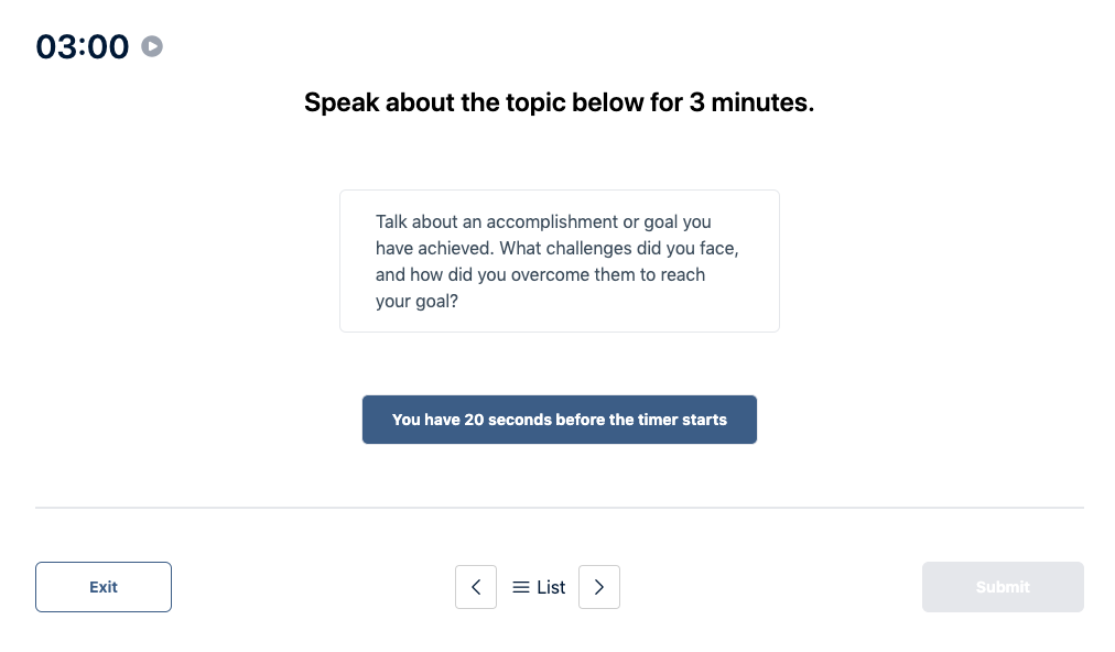 50 Duolingo English Test Speaking Topics with Answers