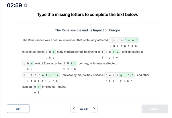 DuoliDuolingo English Test 